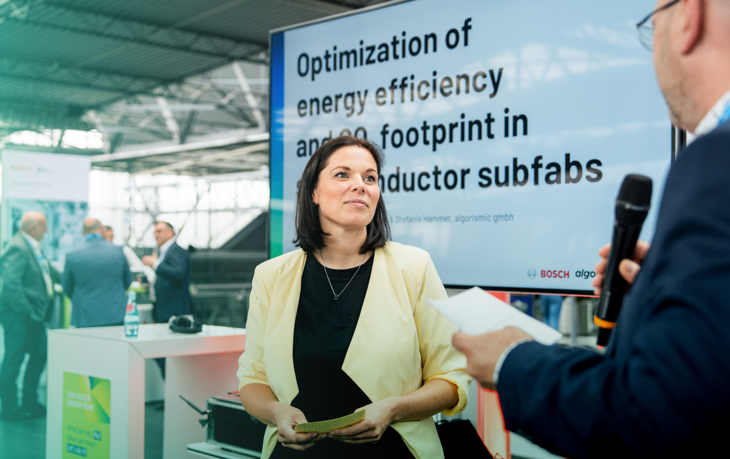 Stefanie Hammer, algorismic at Silicon Saxony Days in 2024